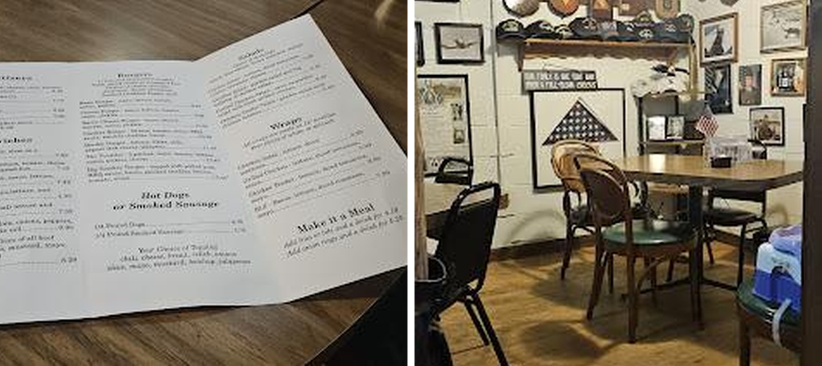 The Chow Hall Menu