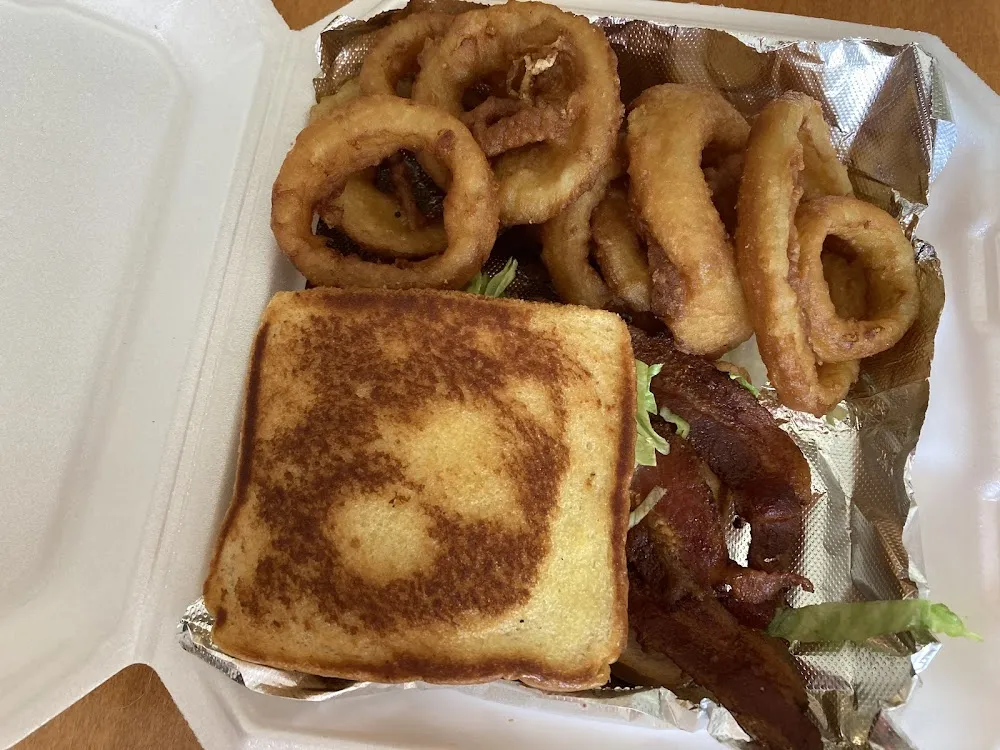 blt with Onion Rings
