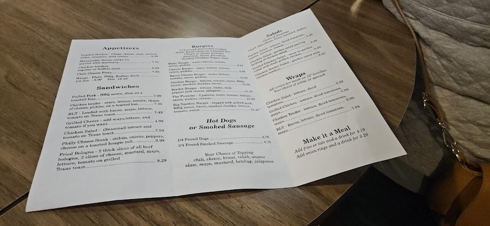 The Chow Hall Menu image 2